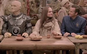 James Baxter as Jesus in Red Dwarf